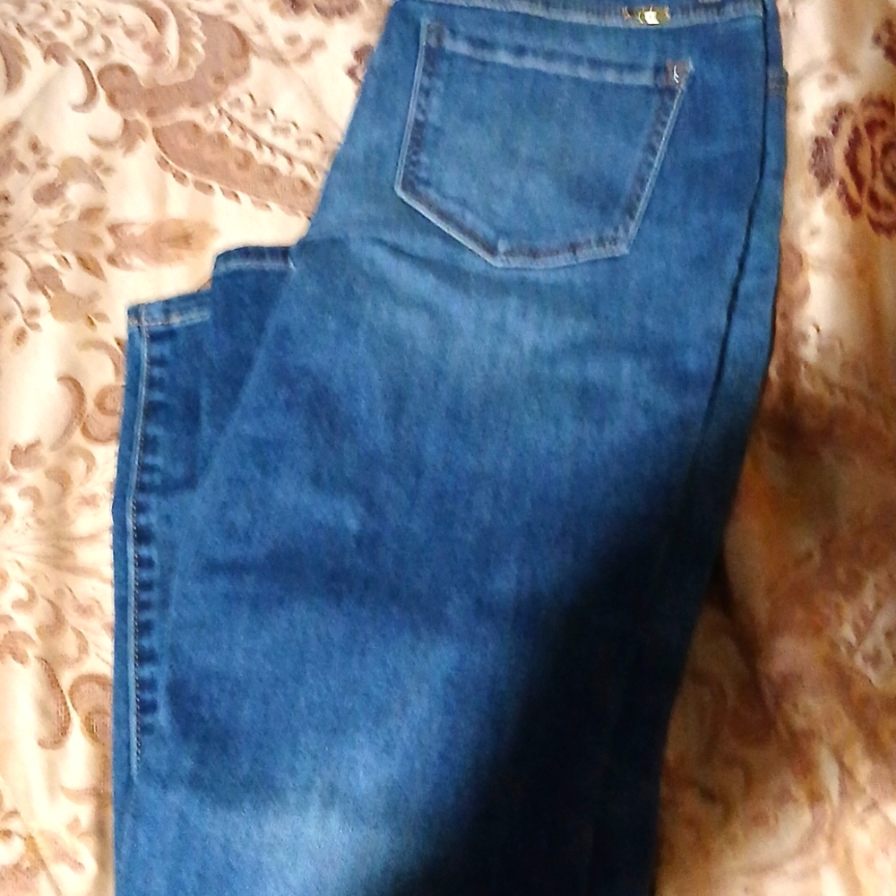 Brand new blue jeans